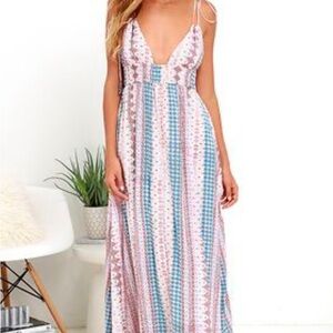 Multicolor Maxi Dress